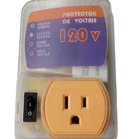 South American voltage protector socket with a 2-year warranty directly provided