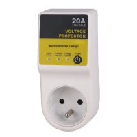 2-year warranty 2166 voltage protector sockets suitable for multiple countries