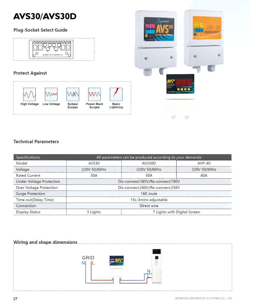 AVS-3D Voltage Protector