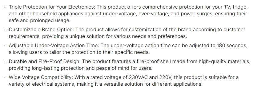 ‌Three-in-One High-Power Surge Protector