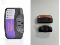 V008-120V เครื่องป้องกันแรงดันไฟฟ้าสีดำจากอเมริกา