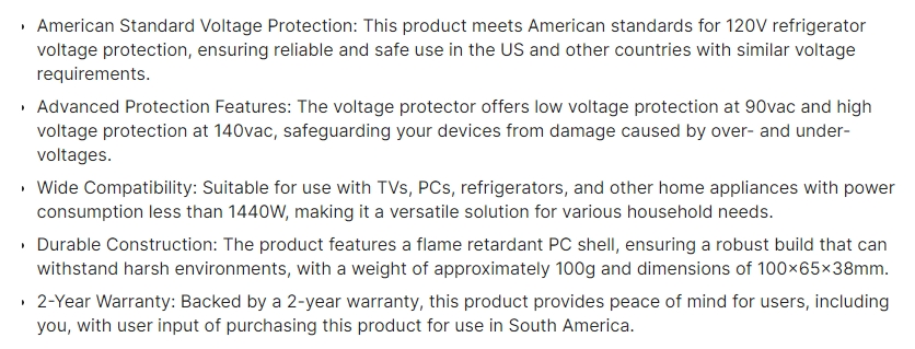 ‌Pro-Grade Surge Protector‌