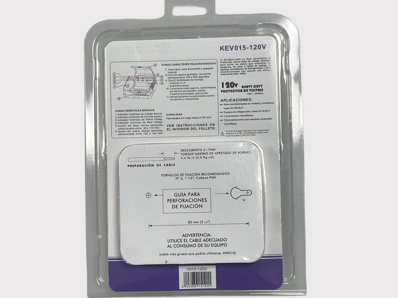 V015-120VPelindung tegangan Amerika