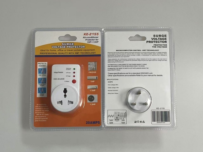 2155 Universal British StylePelindung tegangan Inggris