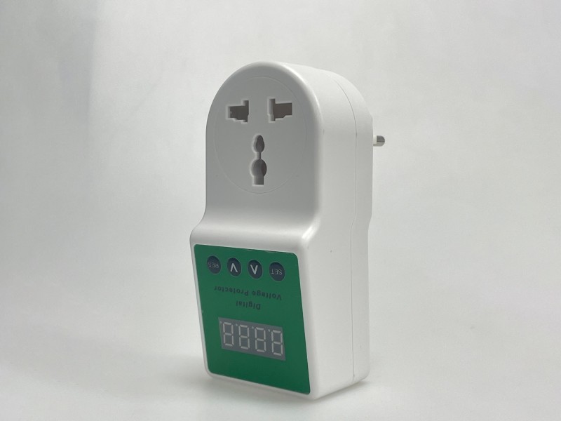 Pelindung tegangan Eropa universal yang dapat disesuaikan secara digital 2166D