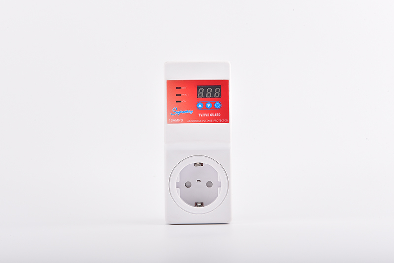 Pelindung TV digital yang dapat disesuaikan dengan gaya Eropa TV GUARD Berbagai macam colokan