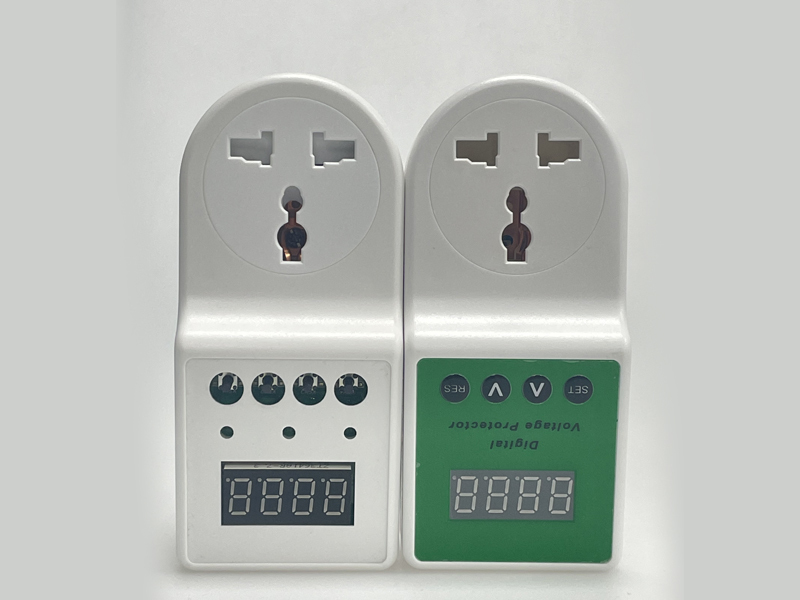 2166D pelindung tegangan universal gaya Eropa yang dapat disesuaikan secara digital
