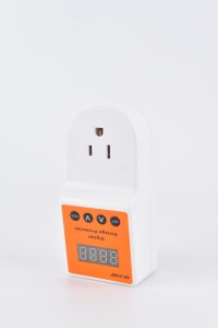 Prise américaine 2166P avec affichage et protection contre les surtensions réglables