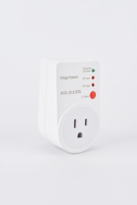 2155 American plug LED display voltage protector