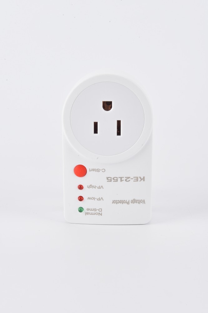 Protection contre les surtensions avec affichage LED et prise américaine 2155