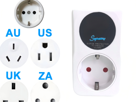 नया यूरोपियन हेड पावर सर्ज प्रोटेक्टर 220V एयर कंडीशनर टीवी