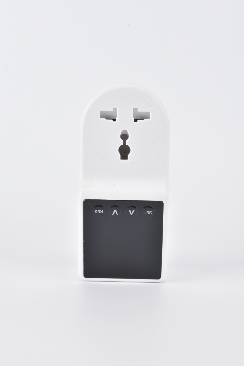 European Plug Adjustable Voltage Protector Socket 220V 16A Power Surge protection