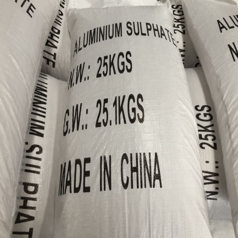 white aluminum sulfate