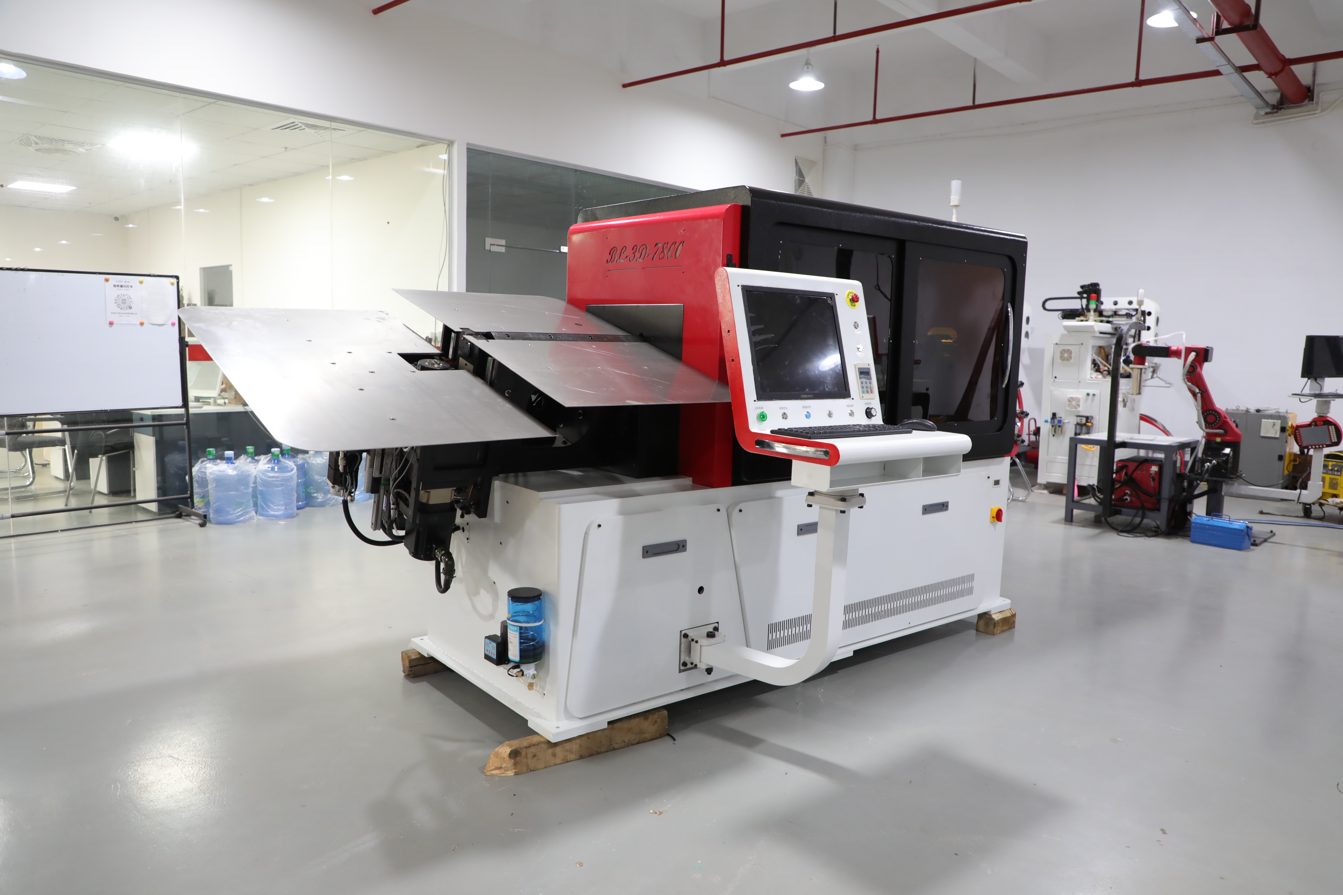 Supermarket handcart forming machine CNC wire bending machine