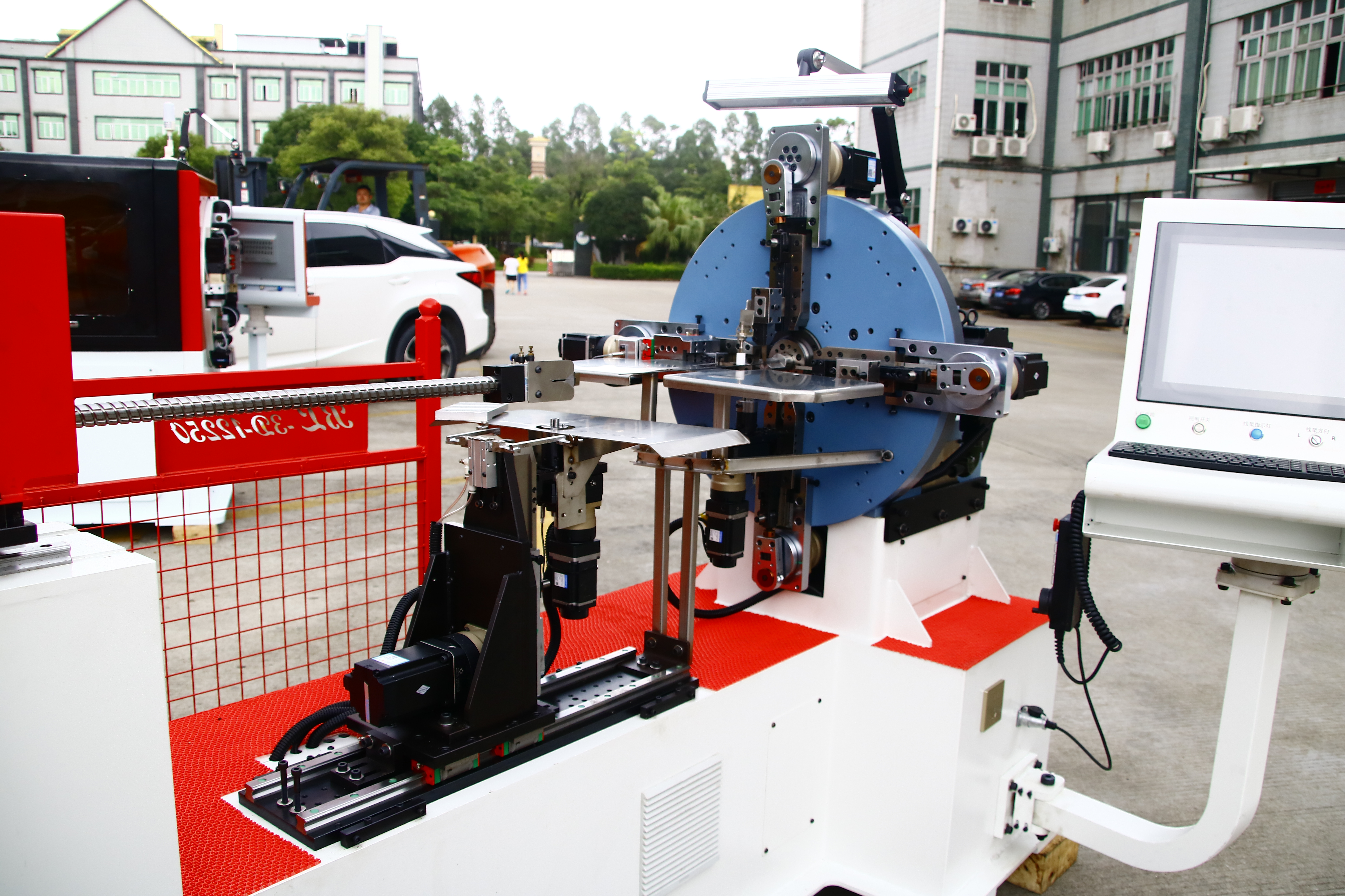 Machine de pliage de fil d'acier en mousse pour siège de voiture