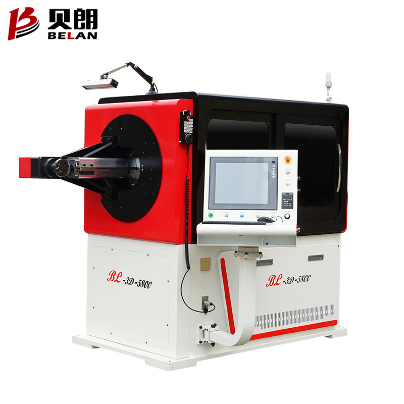 5 Axis Single-headed CNC Wire Bending Machine wire bender 3-8.0mm