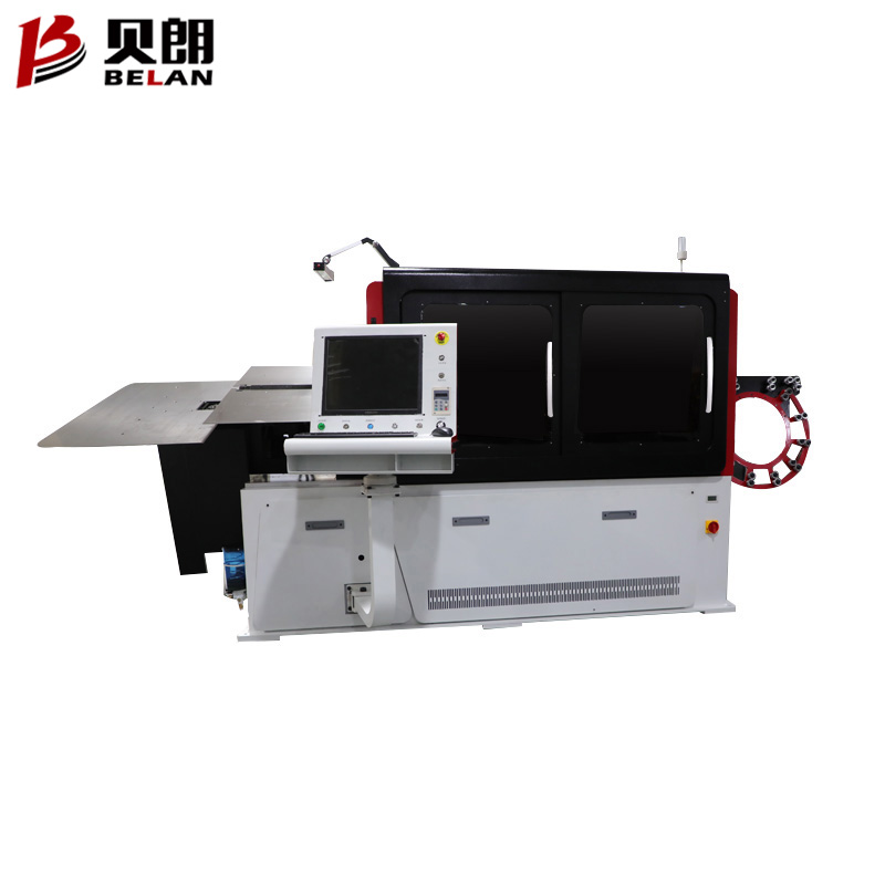 Automatic 7 Axis Garden Tools CNC Metal Wire Forming Machine 3-10mm