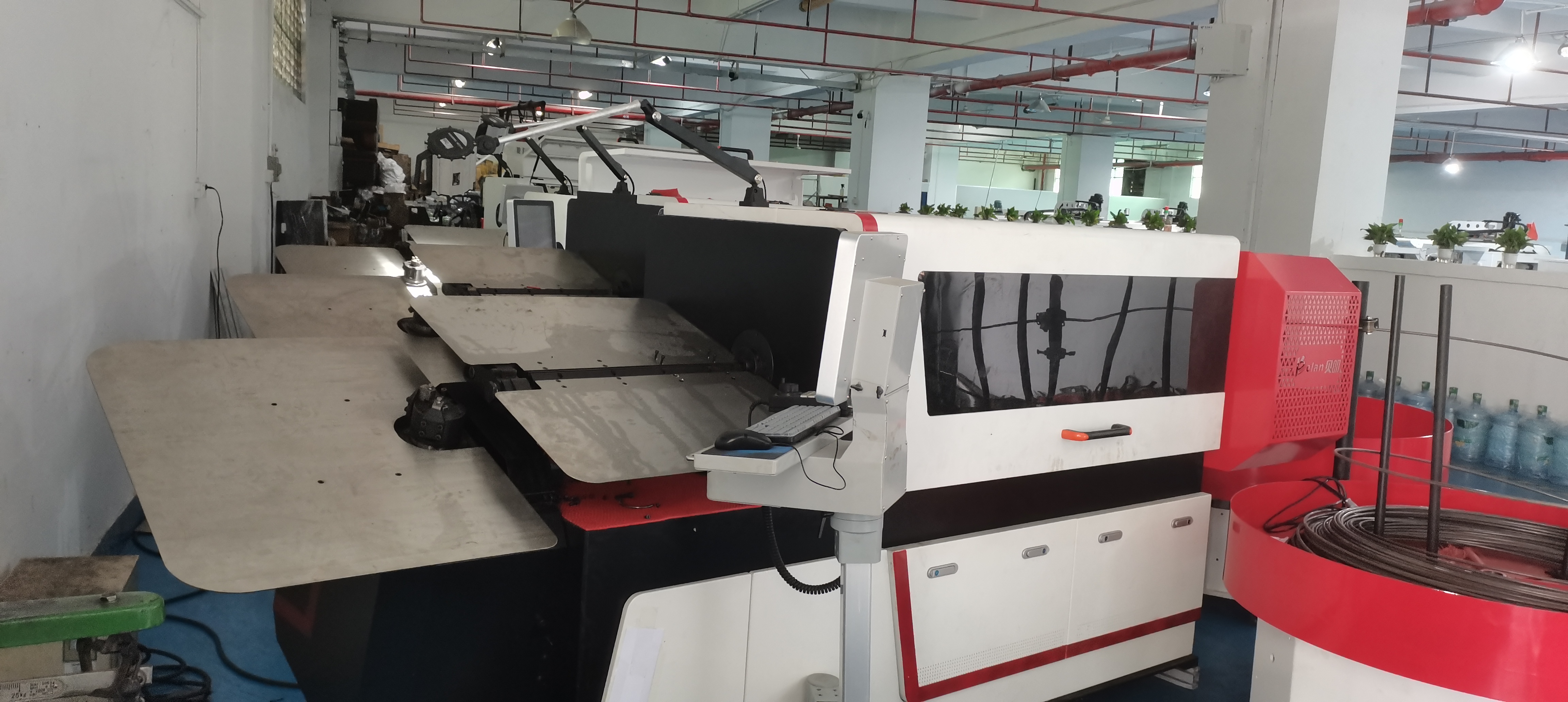 Máy định hình dây thép nhiều trục CNC ô tô