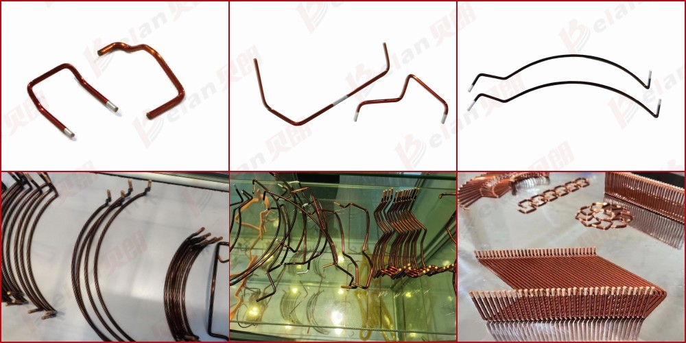 wire peeling bending sample