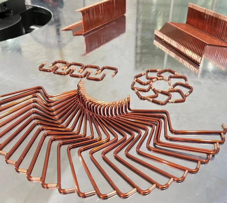 enameled copper wire bending machine