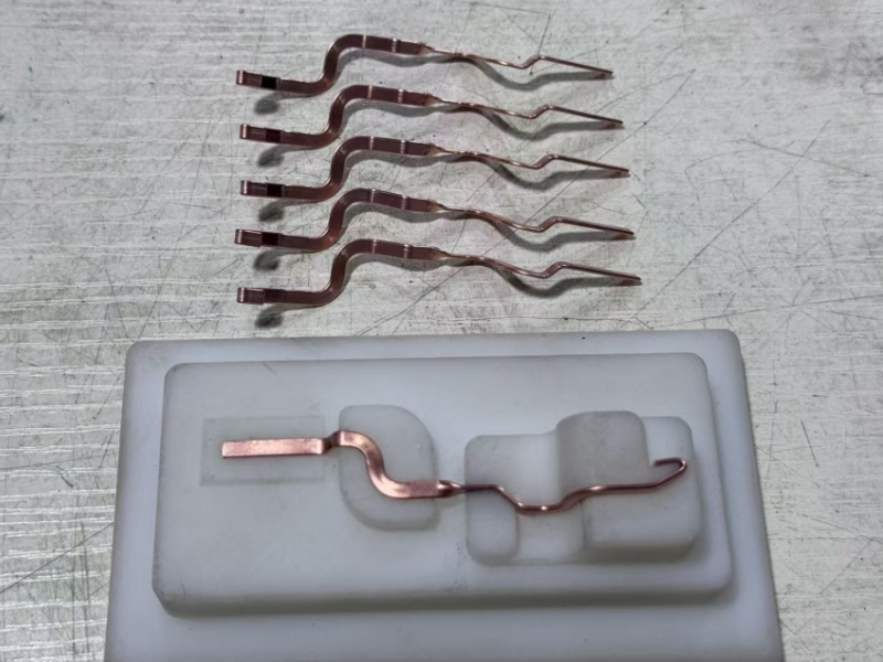 Power transformer copper wire shaping