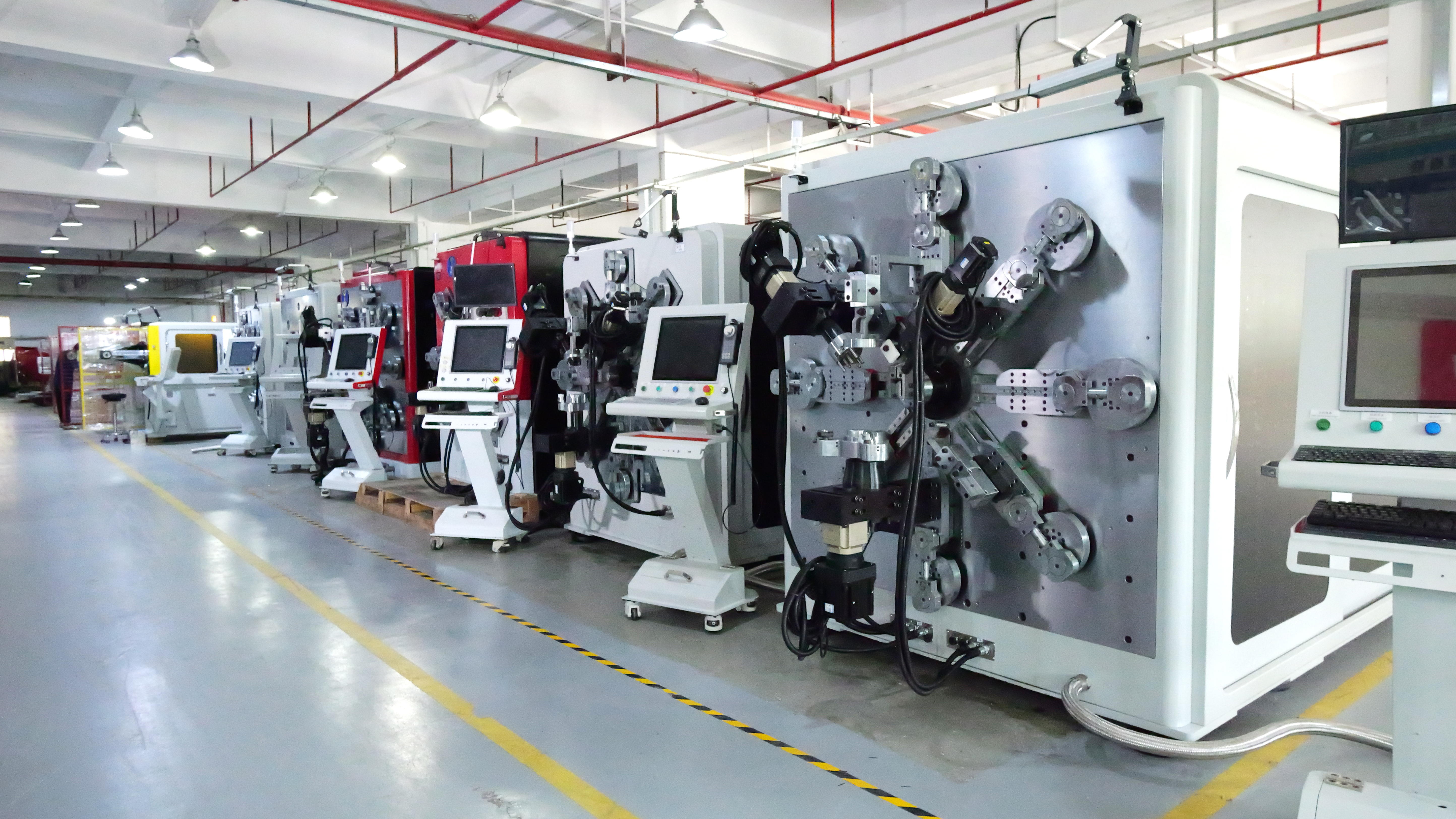 Copper bar bending machine factory preparation workshop