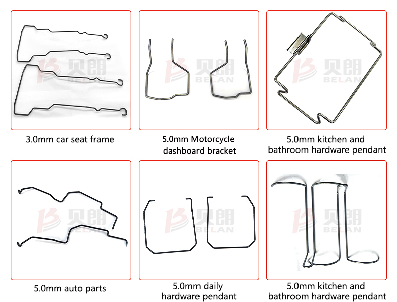 3D-Hochpräzise einköpfige CNC-Drahtbiegemaschine 6800