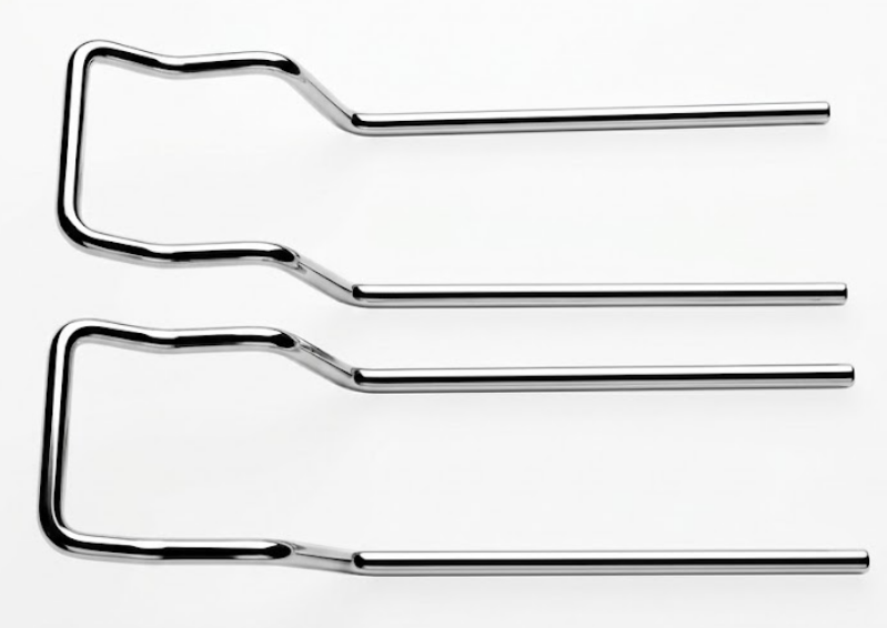 7mm Iron Wire Bending Storage Rack Component Sample | Heavy-Duty Wire Forming