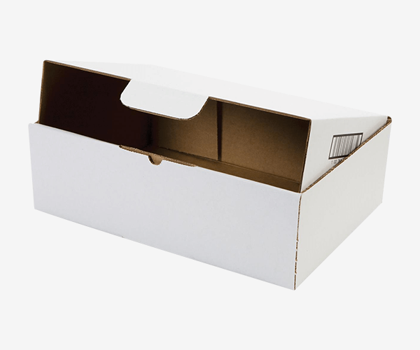 Printed locking mailer boxes