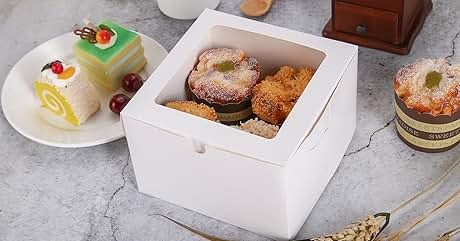 Kraft pastry boxes wholesale