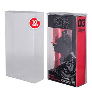 Демонстрируйте и защищайте свою коллекцию фигурок с помощью высококачественных ПВХ-футляров с окошком.