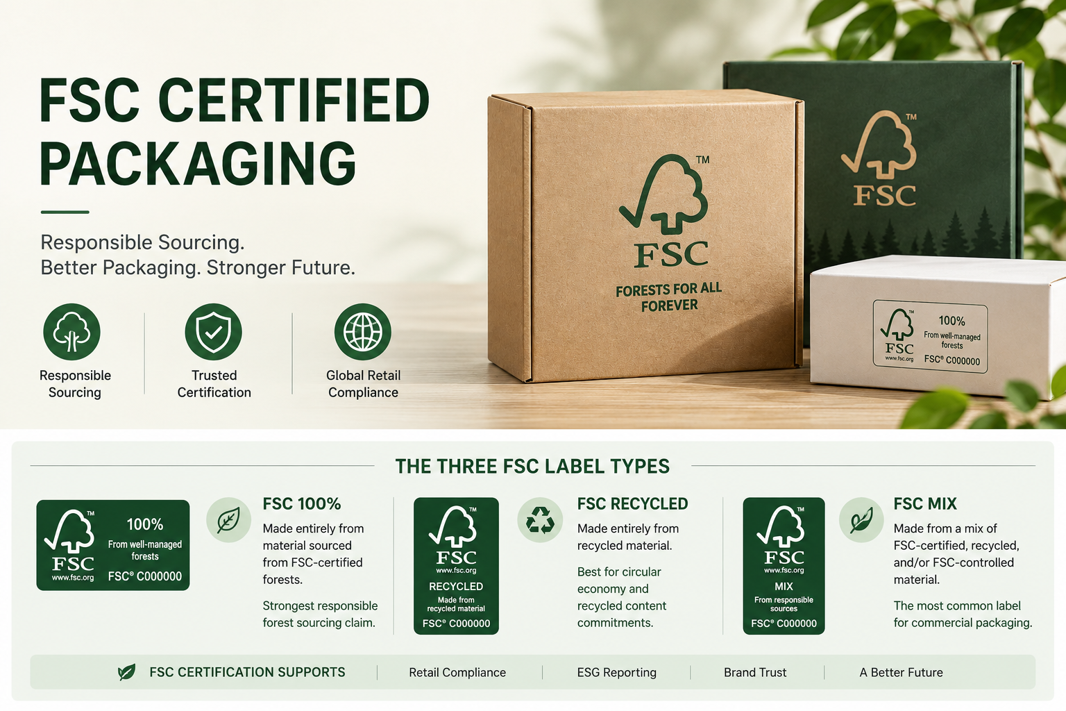 FSC Certified Packaging