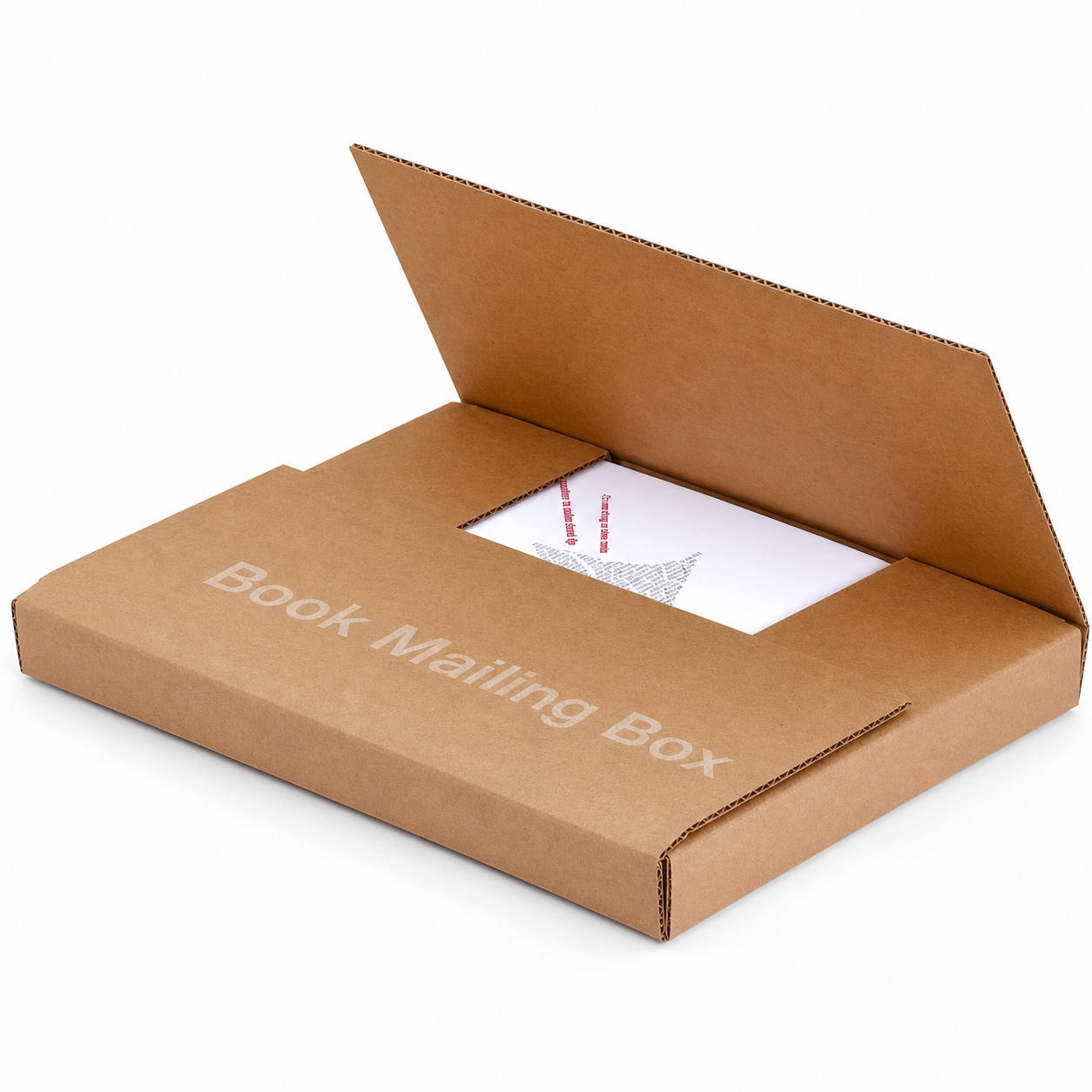 Custom Book Mailing Box | Self-Seal Corrugated Book Mailer