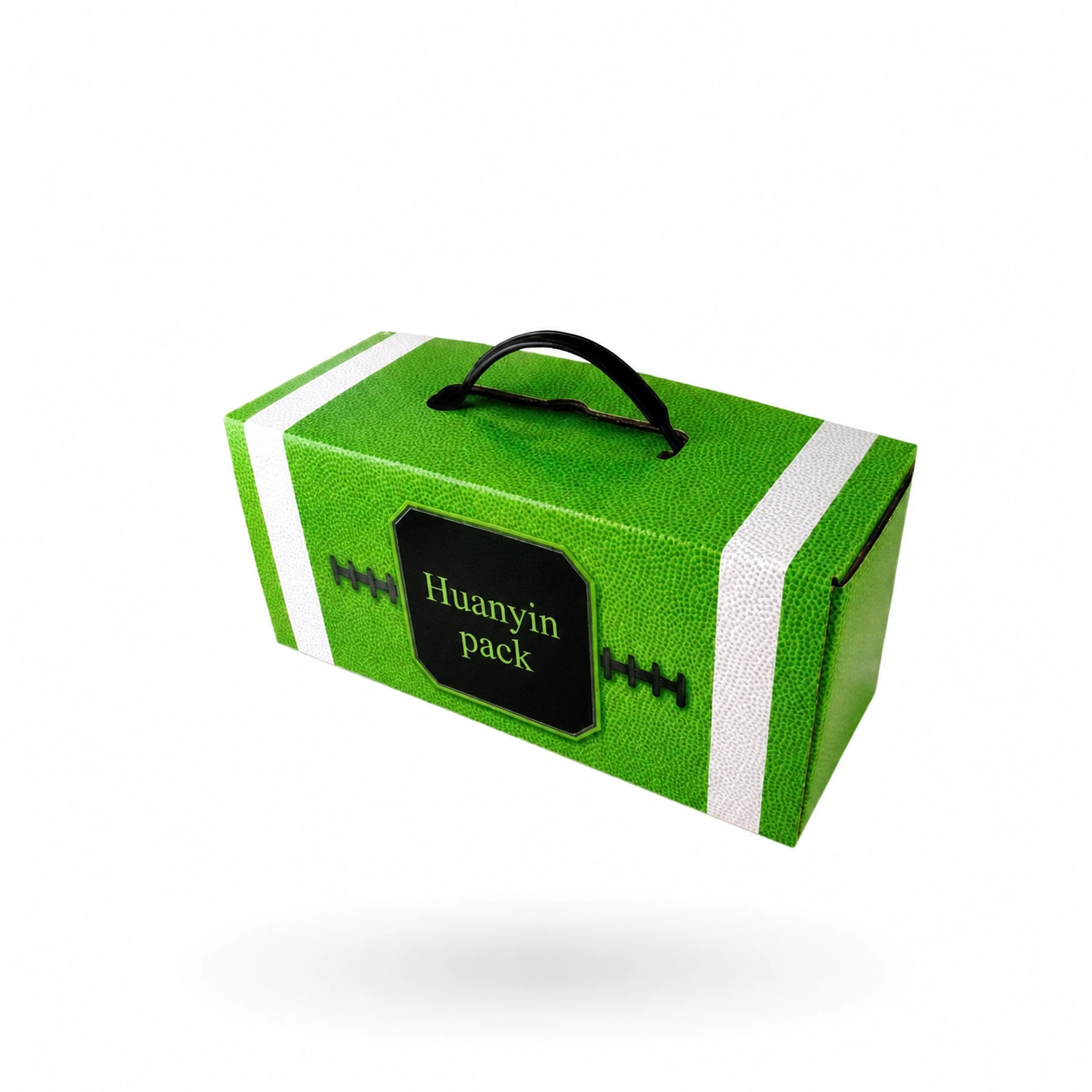 Coffret cadeau en carton ondulé avec poignée et impression en couleur