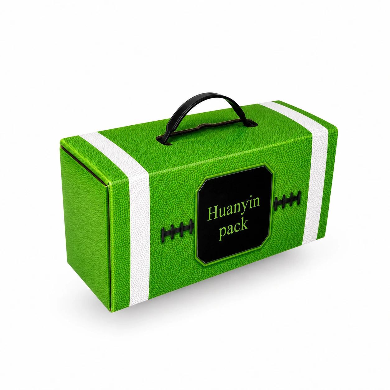 Coffret cadeau en carton ondulé avec poignée et impression en couleur