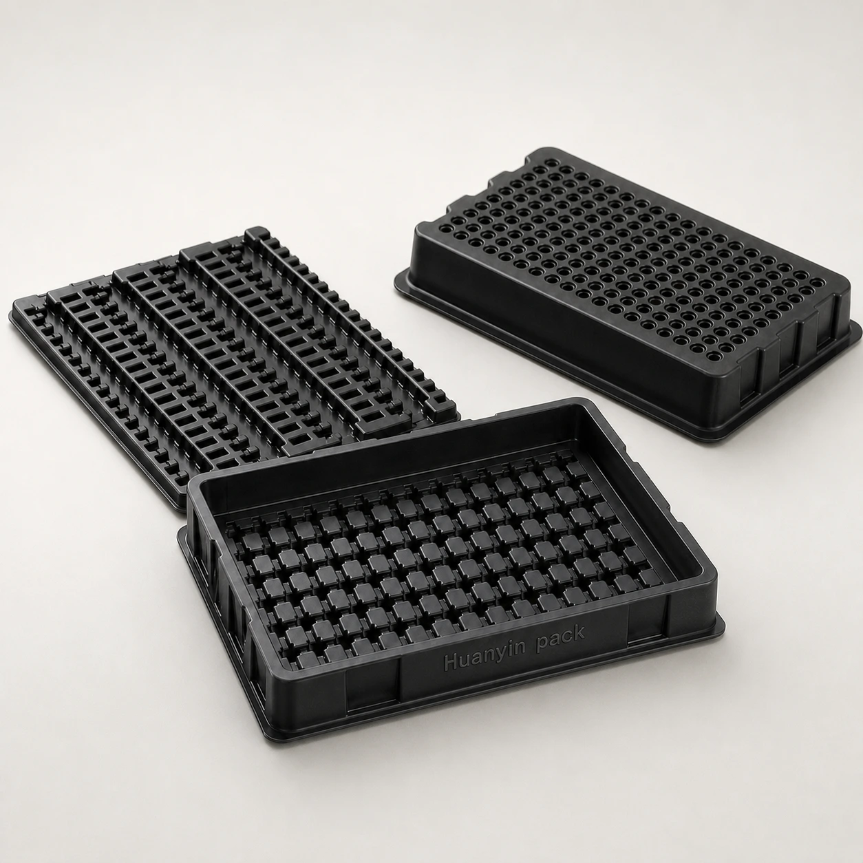 Anti-Static ESD PET Tray for Electronic Components Anti-Static ESD PET Tray for Electronic Components