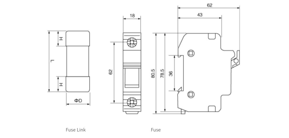 1000vdc fuse