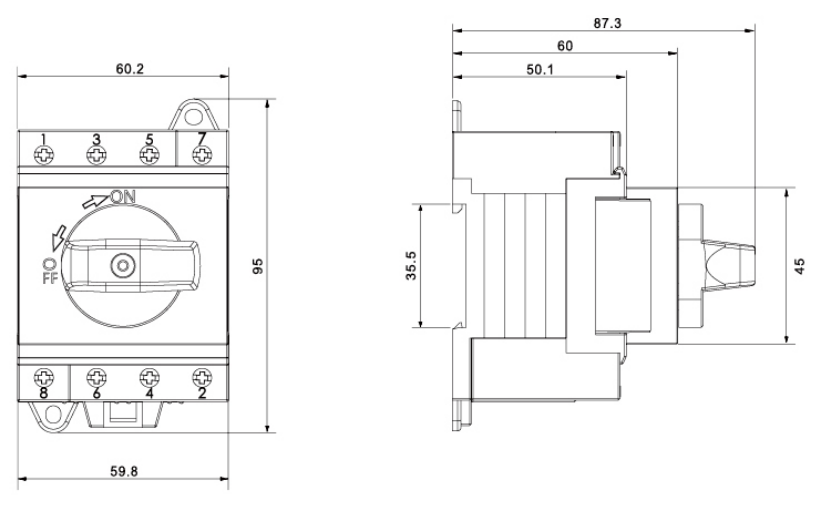 dc isolation switch