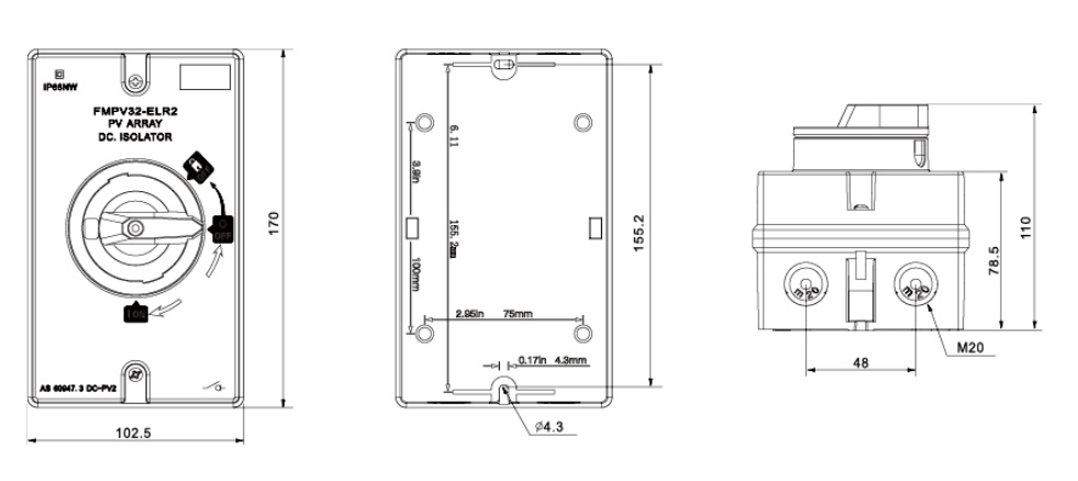 pv isolator switch