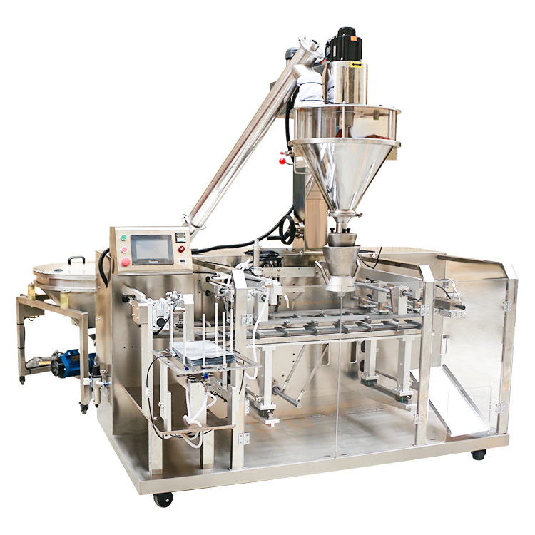 Máquina de embalagem horizontal Doypack para pó de café