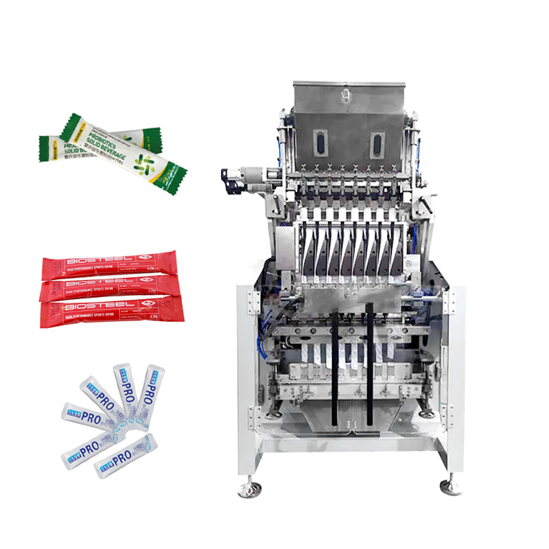 Multi Lane Sachet Packaging Machine for Medical Powder