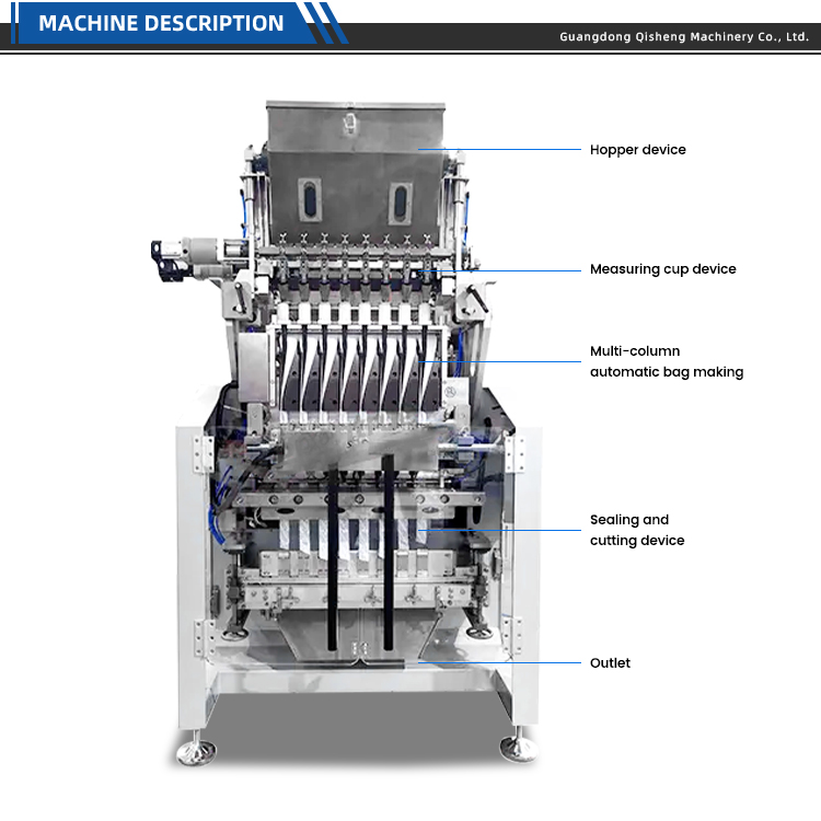 multi lane sachet packaging machine