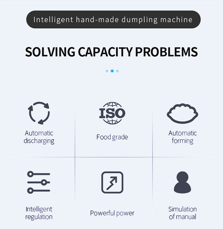 Automatic dumpling making machine