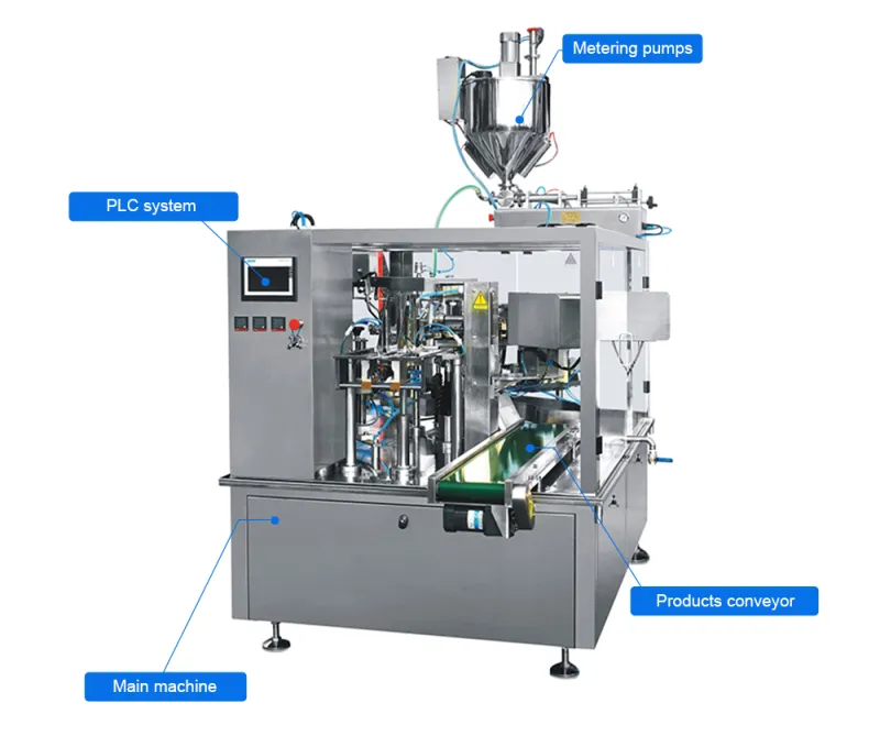 Laundry Detergent Doypack Machine
