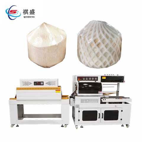 Máy quấn co nhiệt dừa