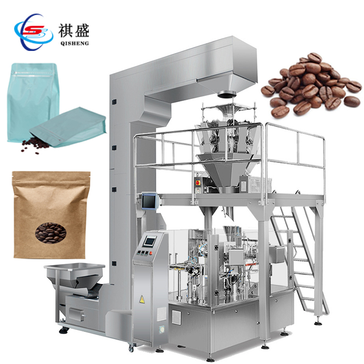 Máquina de embalagem Doypack de grãos de café
