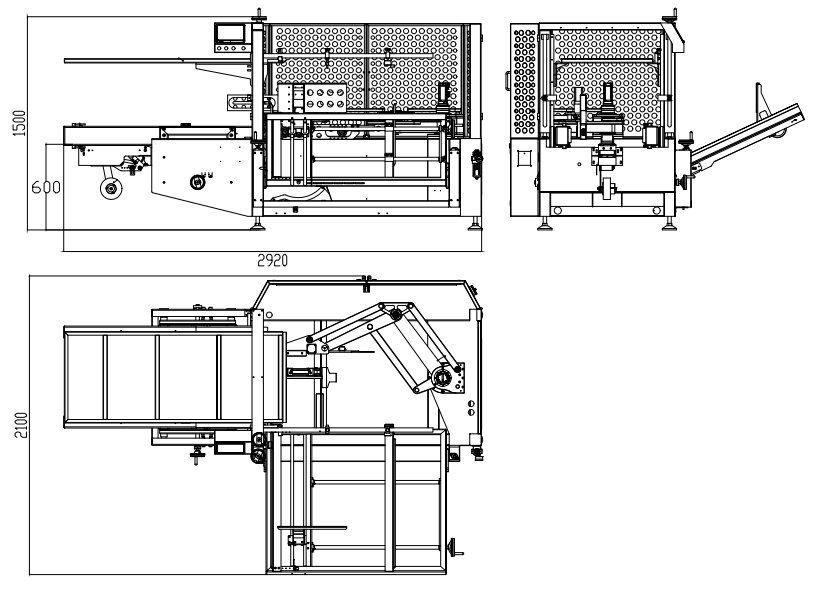 case erecting packing machine