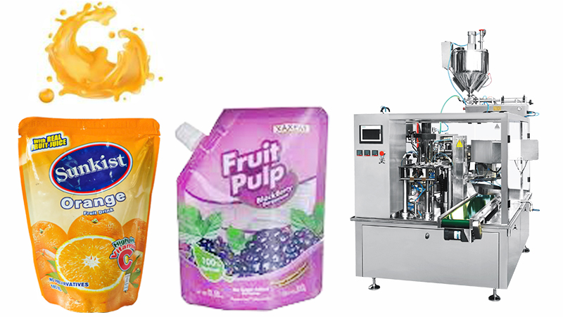 Orange Juice Doypack Packaging Machine