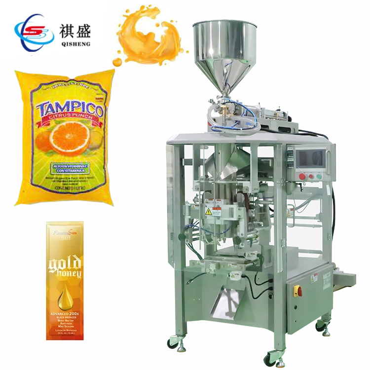 Máy đóng gói dọc nước trái cây dạng lỏng