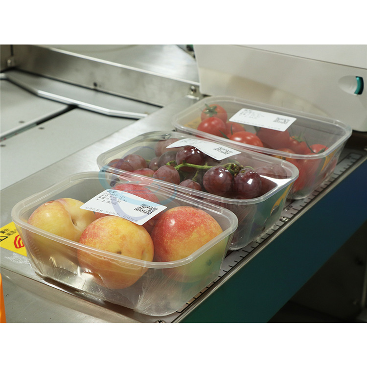 Mașină de ambalat folie alimentară pentru legume proaspete